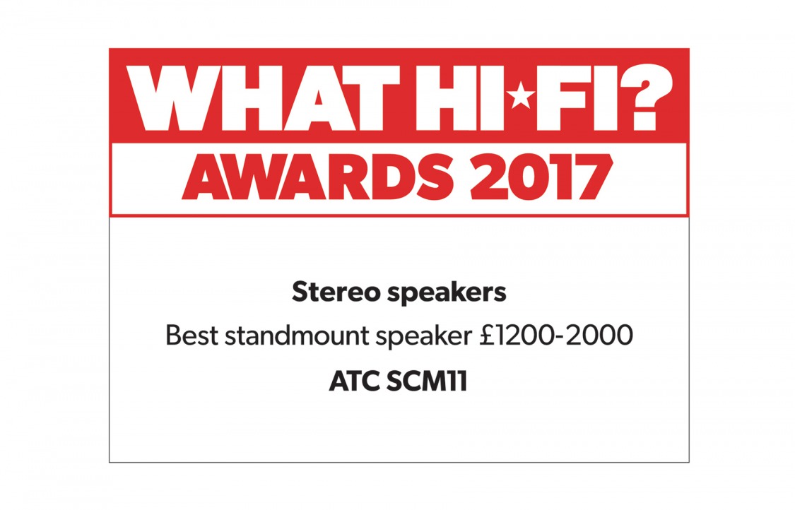 ATC SCM11 wins What Hifi Award