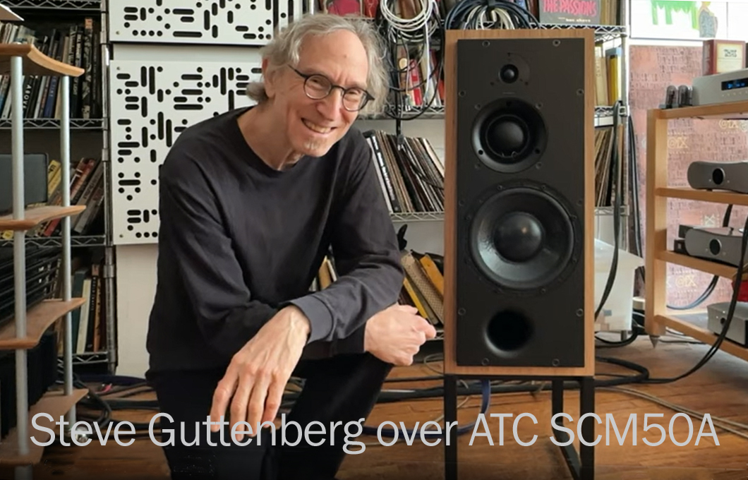 Steve Guttenberg over de ATC SCM50A